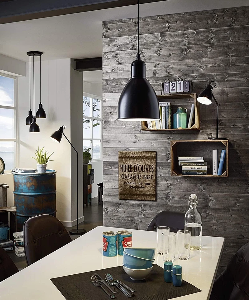 Lampada Da Terra Priddy, Lampada a Stelo in Design Industrial Vintage a Uno Punt - Immagine 4 di 4