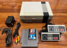 Original Nintendo NES System w/ Super Mario Bros Polished 72 Pin Yellow DISCOUNT