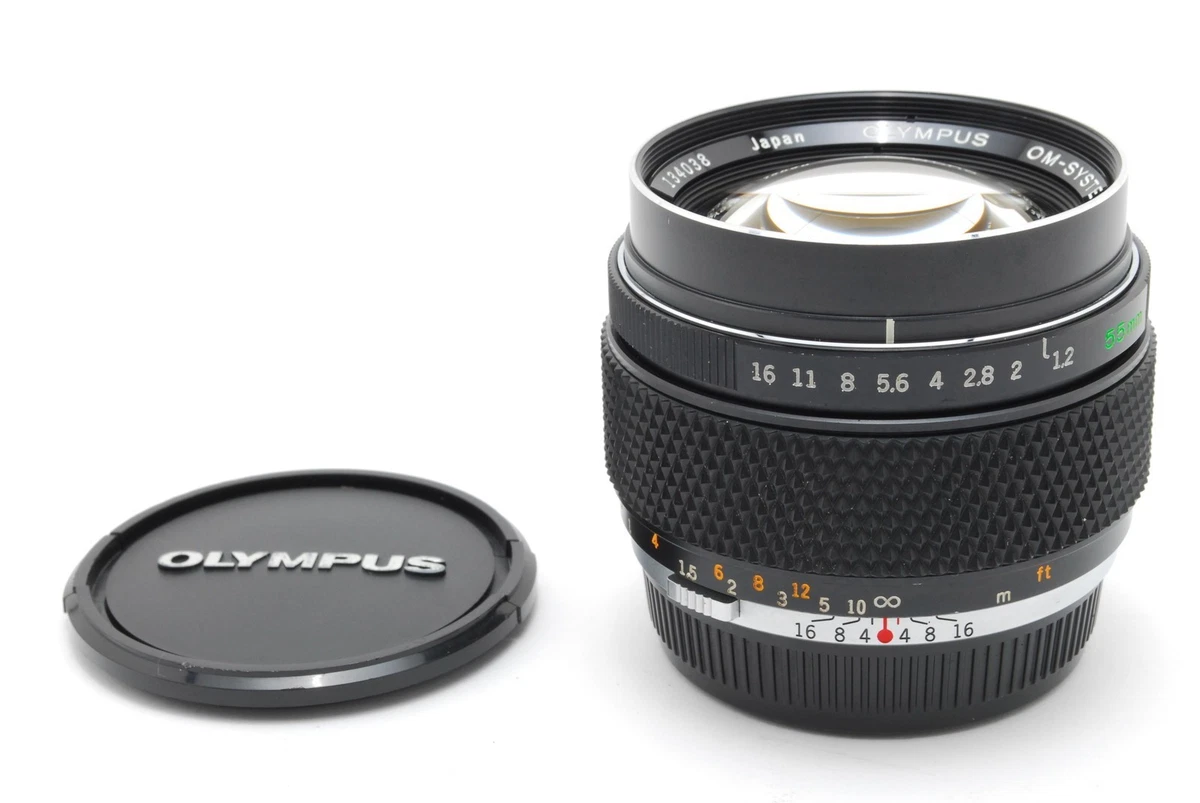 F/1.2 Camera Lenses Olympus 55mm Focal for sale - eBay