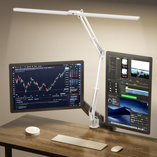 Led Desk Lamp for Home Office - 2400LM Ultra Bright Desk Light -Eye Caring Desk
