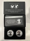 NEW 2021 American Eagle One Ounce Silver Reverse Proof Two-Coin Set Mint 21XJ