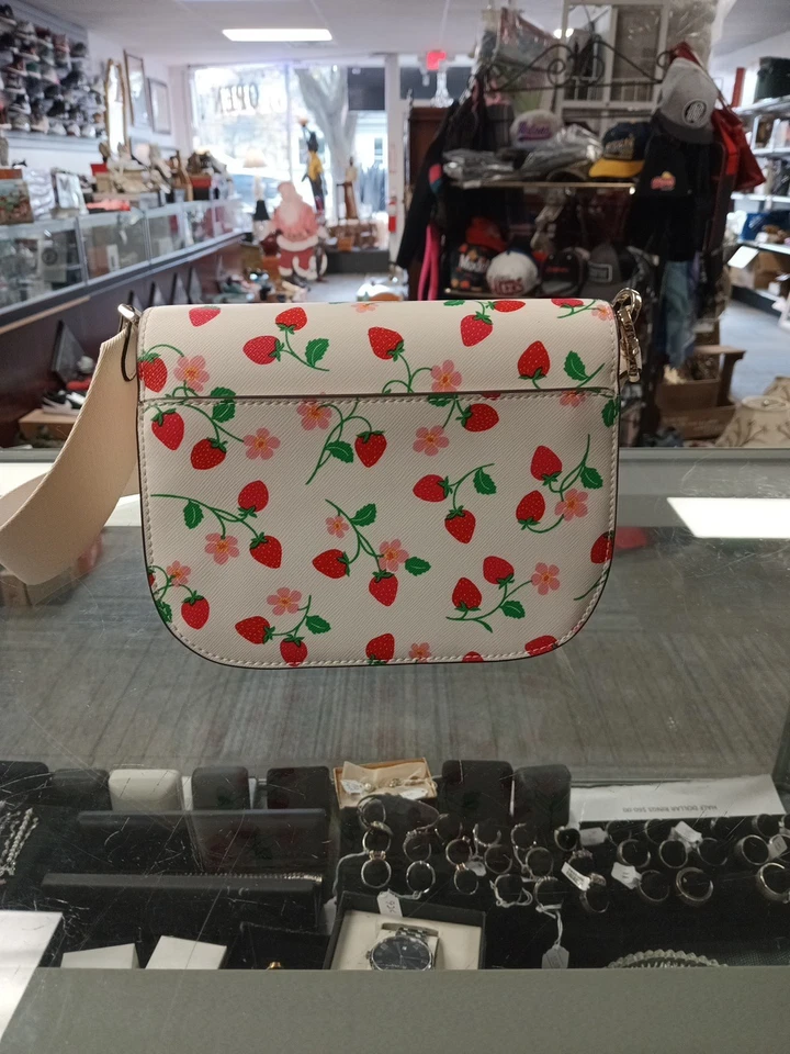 Bolso Bandolera Verano Kate Spade Madison Estampado Fresa Vid Foto 2 de 4