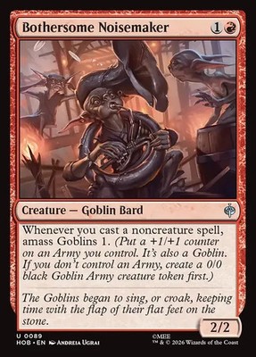 Magic - Bothersome Noisemaker - Uncommon/Kreatur #089 -  Der Hobbit - EN/NM