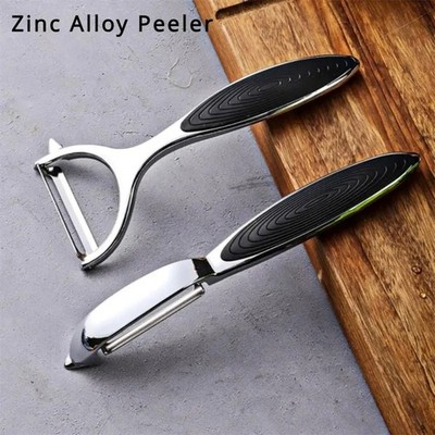 2-Pack Stainless Steel Vegetable & Fruit Peeler   Non-Slip Handle Potato Peeler