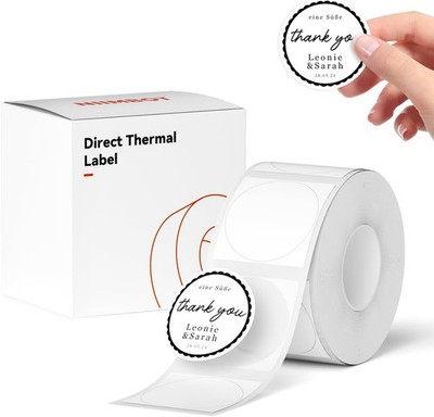 Selbstklebende Etiketten 31mm für NIIMBOT B1/B21/B3S Thermodrucker