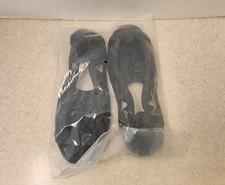 TAPfit Slip-On Over Tap Shoes Size L Black Workout Dance Fitness Dancing Large