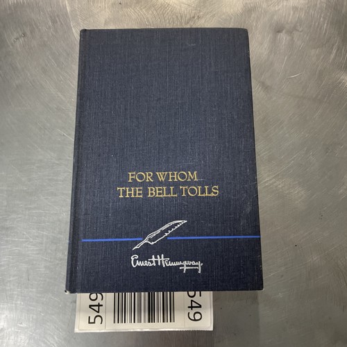 For Whom The Bell Tolls By Ernest Hemingway (Hardcover, 1968) GOOD