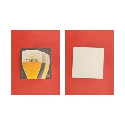 Petrus Gläser Brauerei Bierdeckel Beermat