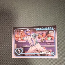 Topps 2024 Update Series Seby Zavala Seattle Mariners Baseball Card US180