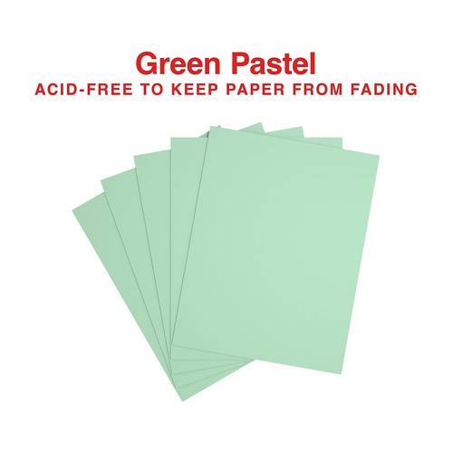 MyOfficeInnovations Pastellfarbenes Kopierpapier 8 1/2" x 11" Grün 500/Strom - Bild 4 von 5