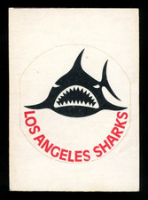 1972-73 OPC O-PEE-CHEE Hockey Los Angeles Sharks EX-NM WHA Logo Team Insert