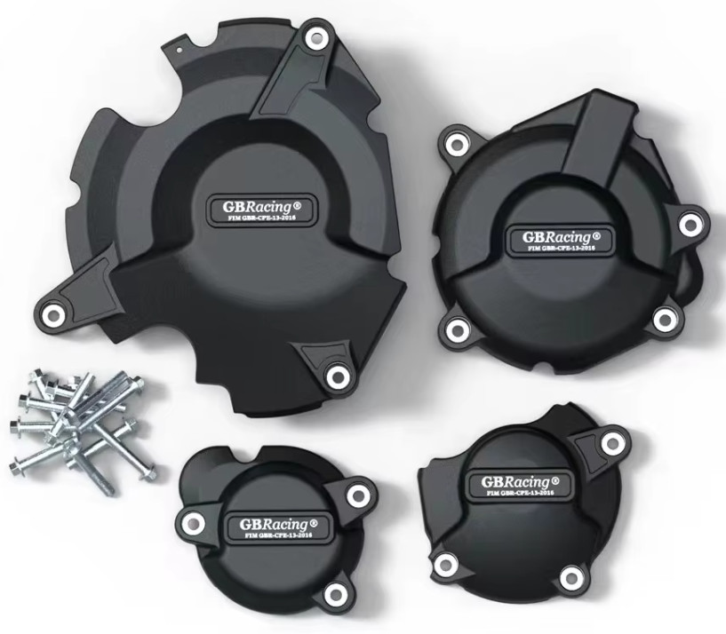 Protection carter GSXS 750 en aluminium usiné : l'élégance robuste pour Suzuki GSR 750