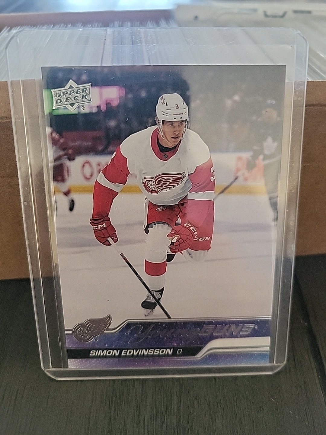 2023-24 Upper Deck Series 1 - Young Guns Simon Edvinsson #228 (RC)