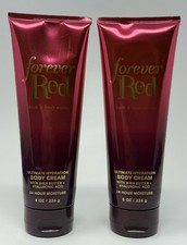 2 NEW Bath  Body Works Forever Red Ultimate Hydration Body Cream Lotion 8oz