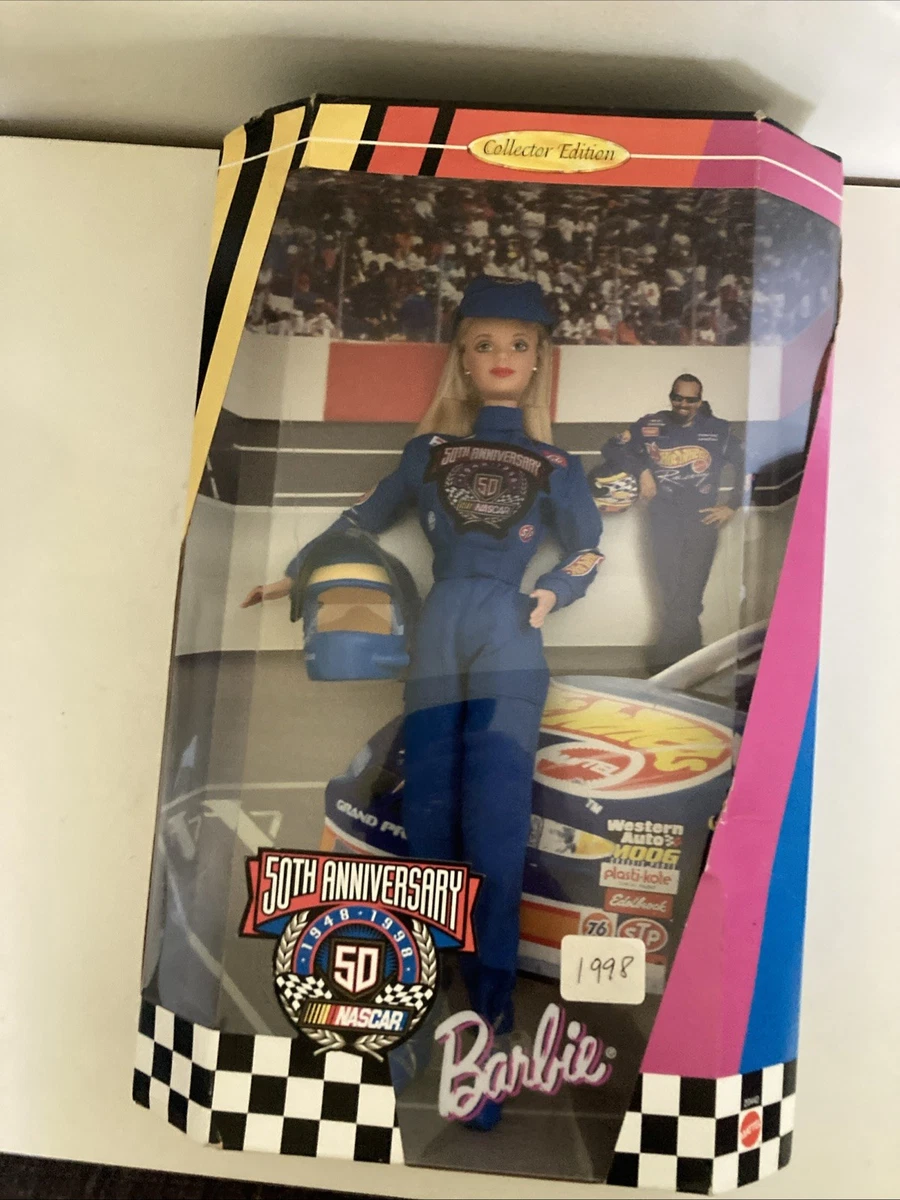 Original (Unopened) NASCAR Barbie Dolls & Doll Playsets