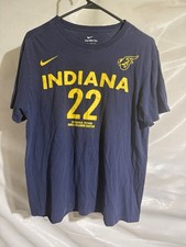 Nike Indiana Fever WNBA Caitlin Clark #22 Explorer Edition Tee Navy Mens Medium