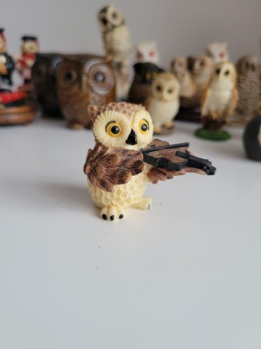 Bundle of 21 Vintage Owl Figurines - Picture 3 of 21