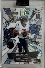 CJ Stroud-QB-RC-Texans•2023 Wild Card Alumination Black Label Edition•Comix 7/10
