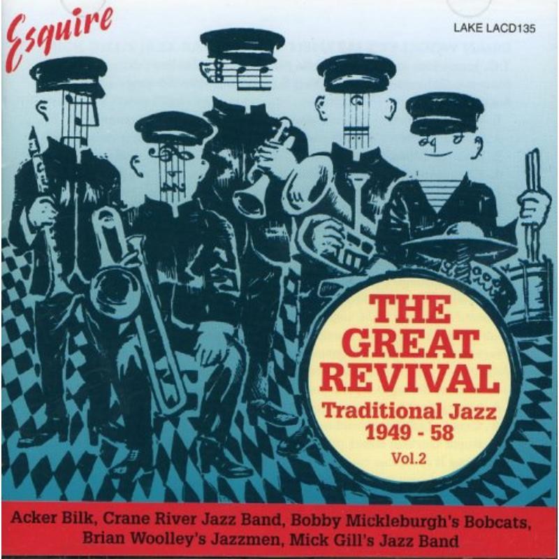 Various Artists Great Revival Vol. 2: Traditional Jazz 1949-58 CD LACD135 NEW