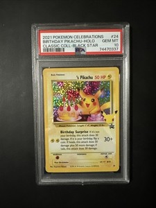 Psa 10 Birthday Pikachu | eBay