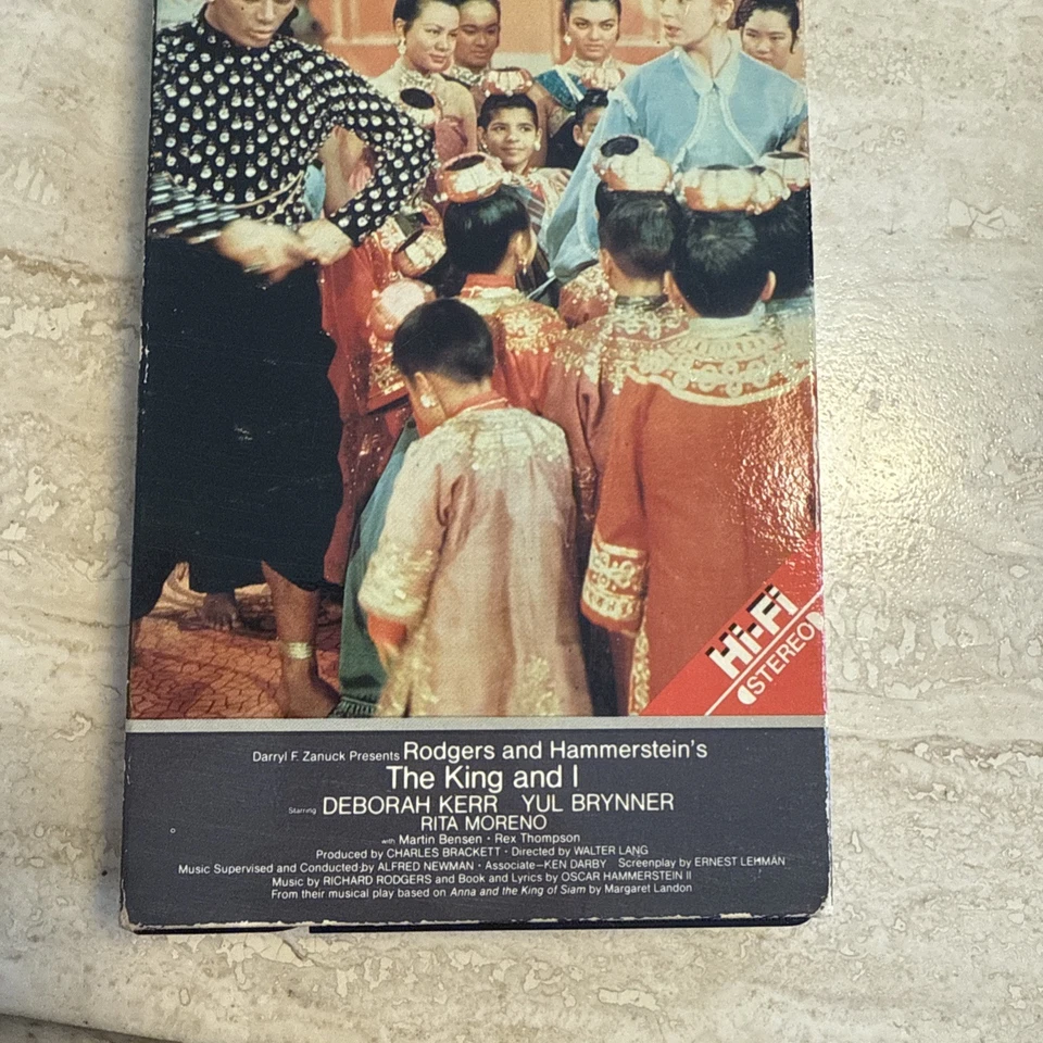 The King and I (VHS Tape, 1956) CBS Fox Foto 2 de 3