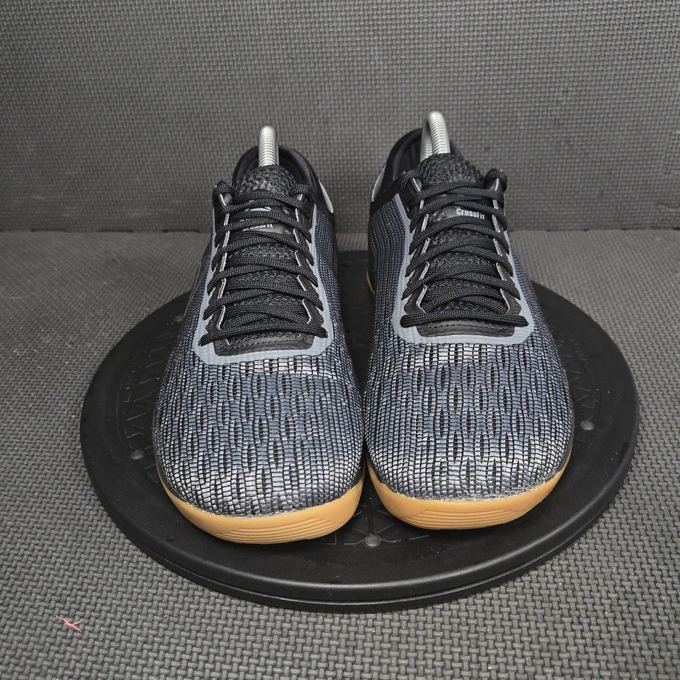 Zapatillas de entrenamiento Reebok CrossFit Nano 9 para mujer talla 8,5 negras grises de goma Foto 2 de 4
