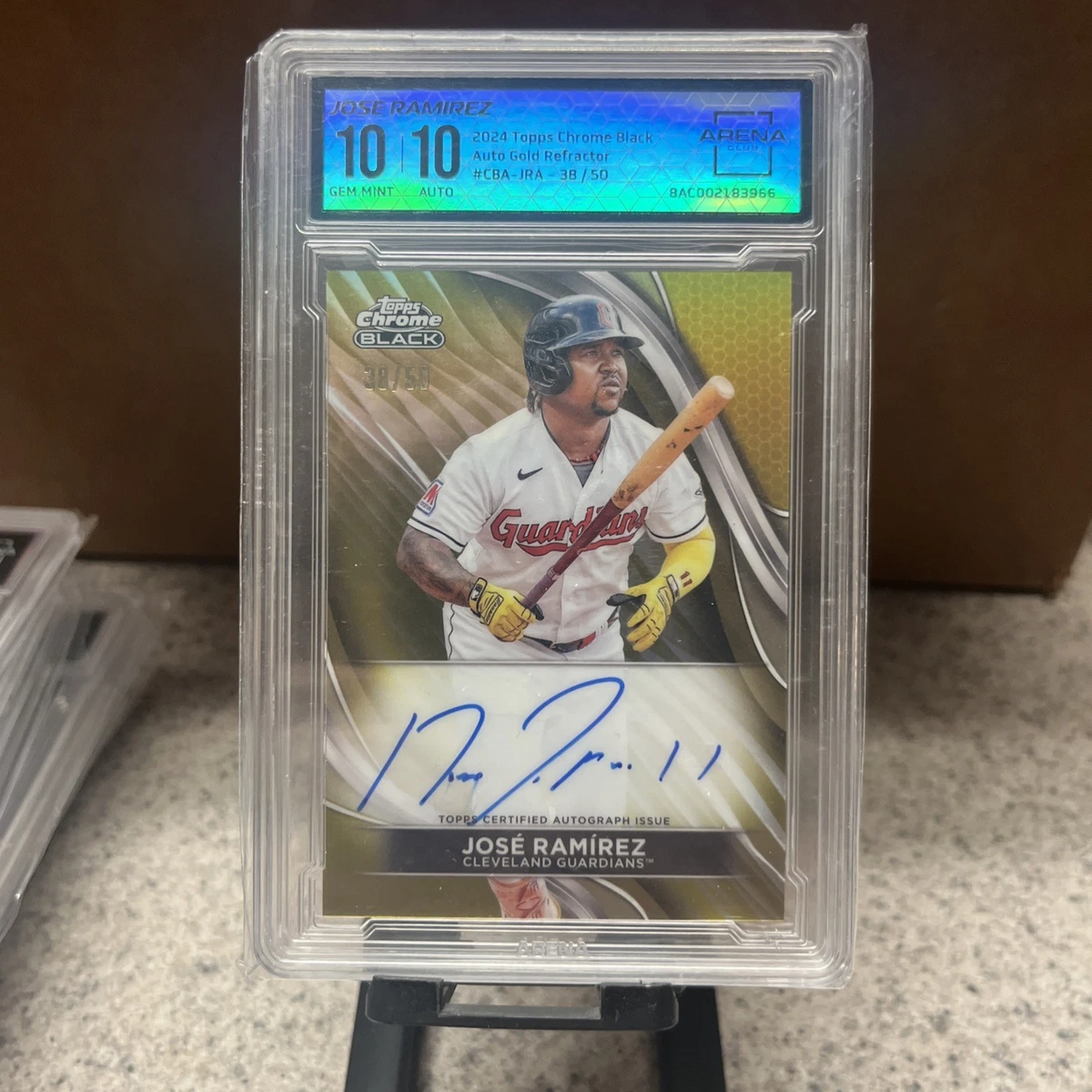 2024 Topps Chrome Black - Jose Ramirez #CBA-JRA for sale | eBay