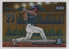 2024 Bowman Bowman Scouts Top 100 Gold Refractor 42/50 Cole Young #BTP-23 1t2t