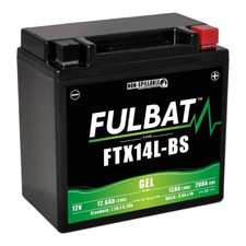 Batteria Fulbat 12V (per: Harley-Davidson XL 1200 C Sportster Custom 04-14)