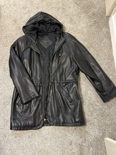 Genuine Leather Jacket. 80s Style
