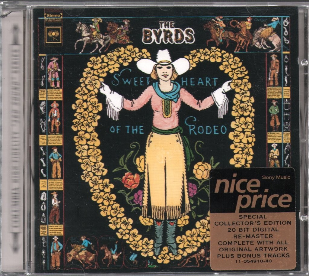Byrds Sweetheart of the Rodeo CD Europe Columbia 1997 Remastered & expanded
