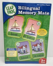 Leap Frog Bilingual Memory Mate Play Game With Spanish  English Development