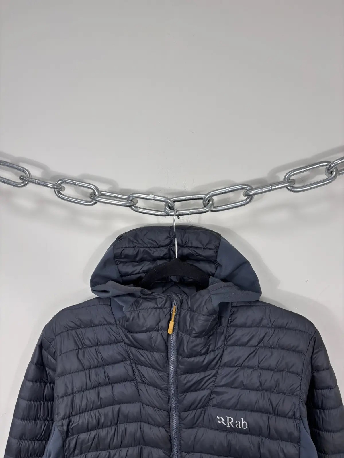 Rab Cirrus Flex Hoody Puffer Jacket Men’s Grey Lightweight Insulated Hiking S image 5