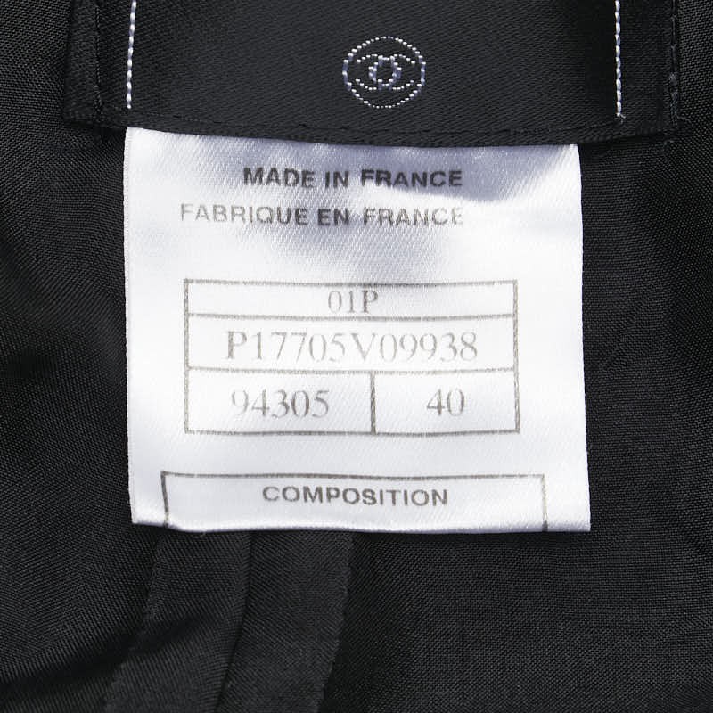 CHANEL COCO Mark button Jacket, double-breasted, … - image 11