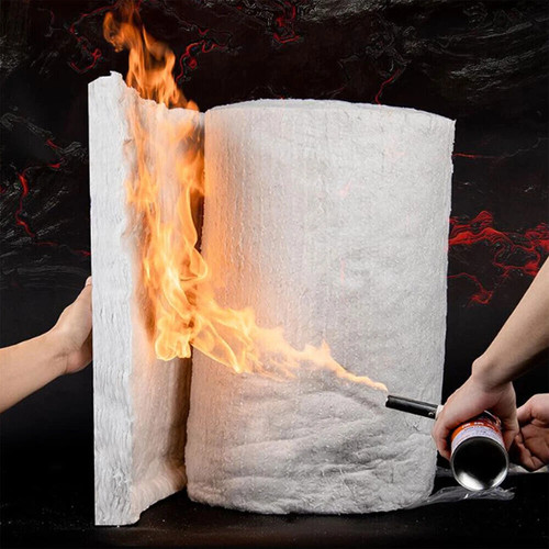 15"x 23" Fireproof Ceramic Fiber Insulation Blanket anti-mold Insulation Blanket - Picture 5 of 17