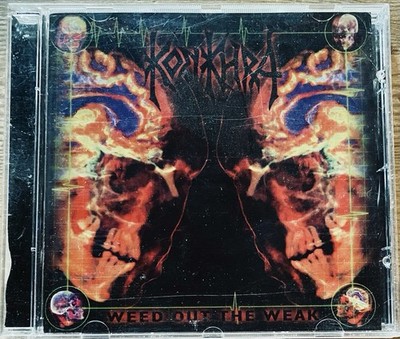 Konkhra  Weed Out The Weak  1997 FIRST PRESS   NEW !   Slayer Obituary Entombed 