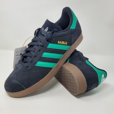 Adidas Originals Gazelle Core Black Court Green JH5394 Men's Size 10