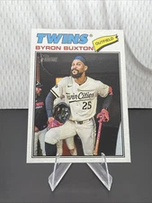 2026 Topps Heritage Byron Buxton Image Variation Minnesota Twins SP #253