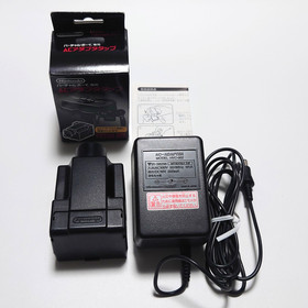 Nintendo Virtual Boy Console Controller AC Adapter Tap Game Set w/Box Rare Japan