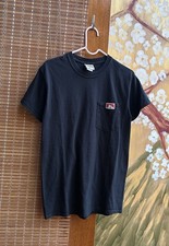 Ben Davis Chest Pocket Tee In Black Size S