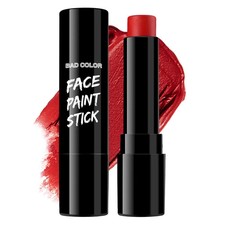Red Face Body Paint Eye Black Stick, Cream Blendable Face Painting Sticks for Sp