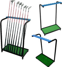 Golf Club Rack Golf Club Organizer 9 Clubs Golf Putter Stand Holder -Indoor Disp