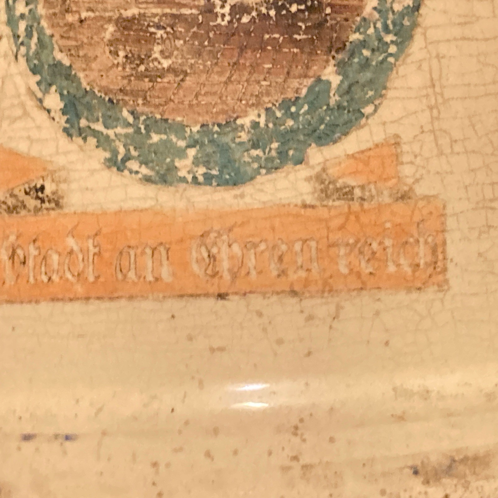 Mettlach 1/2 L Castle Beer Stein Mug 1526 Alt Heidelberg Du Feine Du Stadt Reich