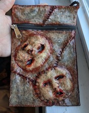 Leatherface Ed Gein Inspired Skin Concert Festival Bag Purse Backpack