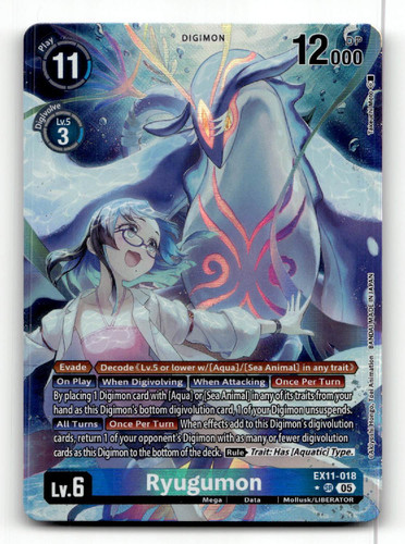 Ryugumon (Alternate Art) - Digimon CCG - Dawn of Liberator