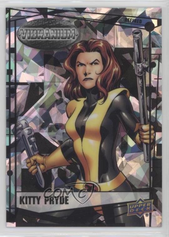 2015 Upper Deck Marvel Vibranium Refined 63/99 Shadowcat Kitty Pryde #7 1j8