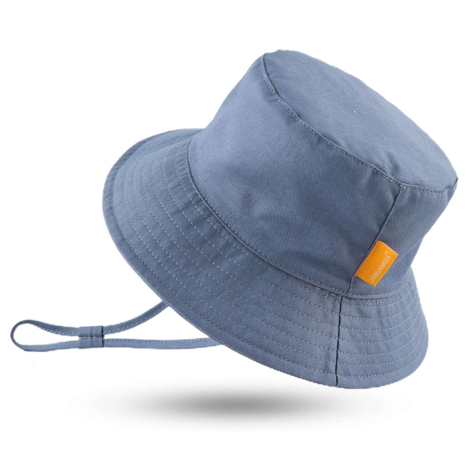 Cotton Baby Sun Hat Infant Toddler Boys Girls Bucket Hats Summer Sun Protecti...