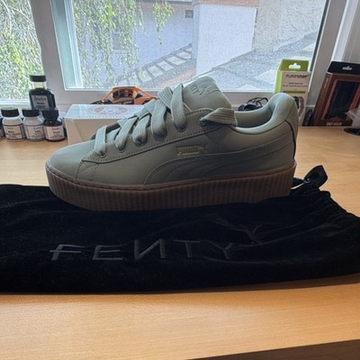 Puma Creeper Phatty Rihanna Fenty Green Fog 396813-02 Men\'s Size 11 Brand New PUMA Fenty x Creeper Phatty Earth Tone Pack 396813  main image 4