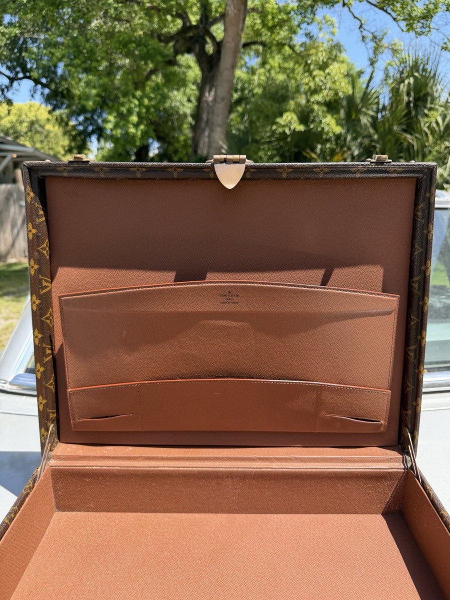 Louis Vuitton President Trunk M53012 Monogram Hard Case Briefcase