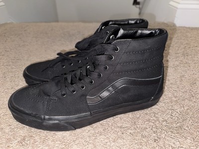 Vans Old School Skate High Top ALL Triple Black